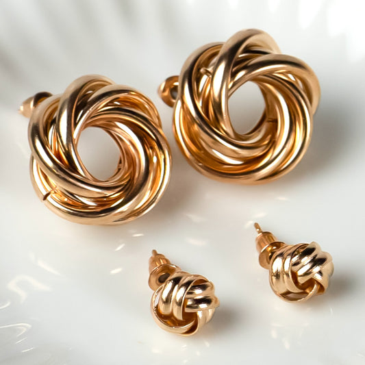 Aretes Knot Golden