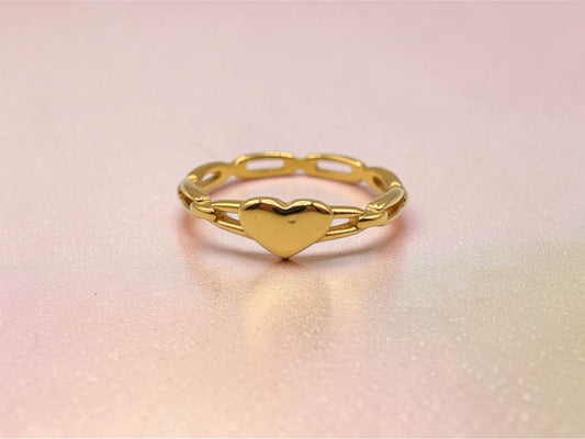 Anillo amour chain