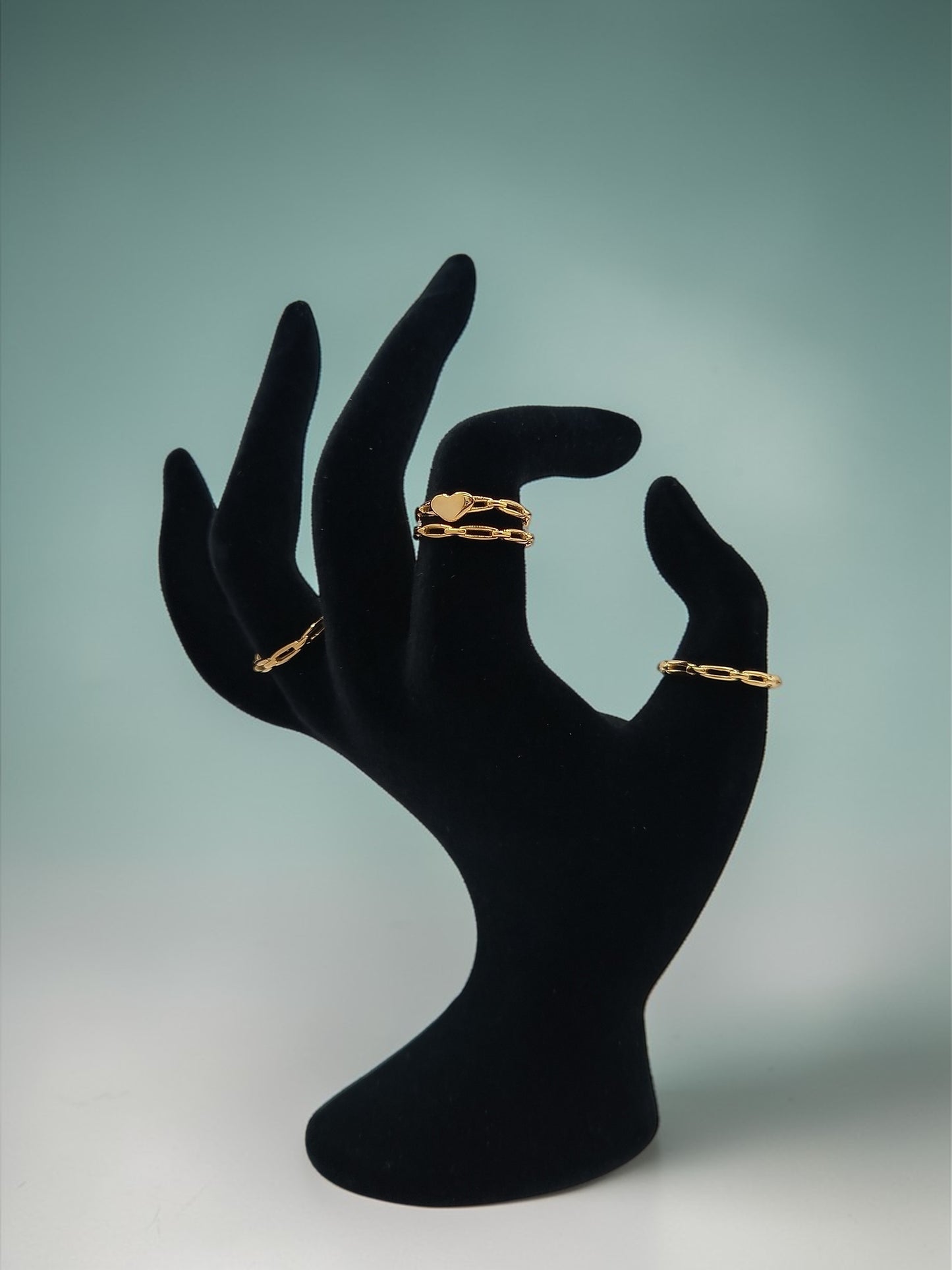 Anillo amour chain