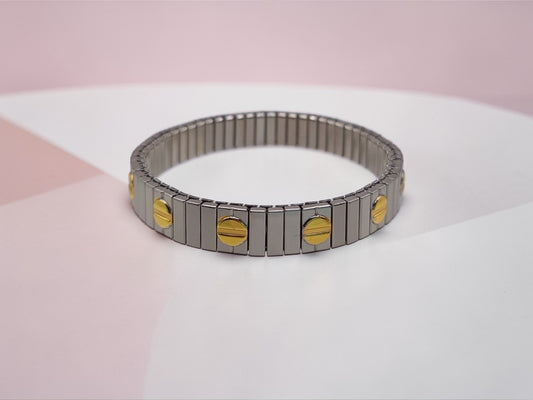 Brazalete Silver Bolt Trenzado