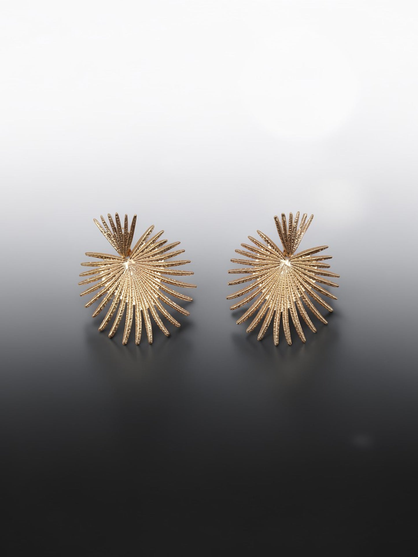 Aretes sunburst gold