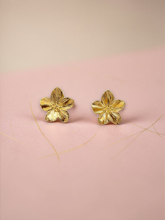 Aretes Golden Bloom