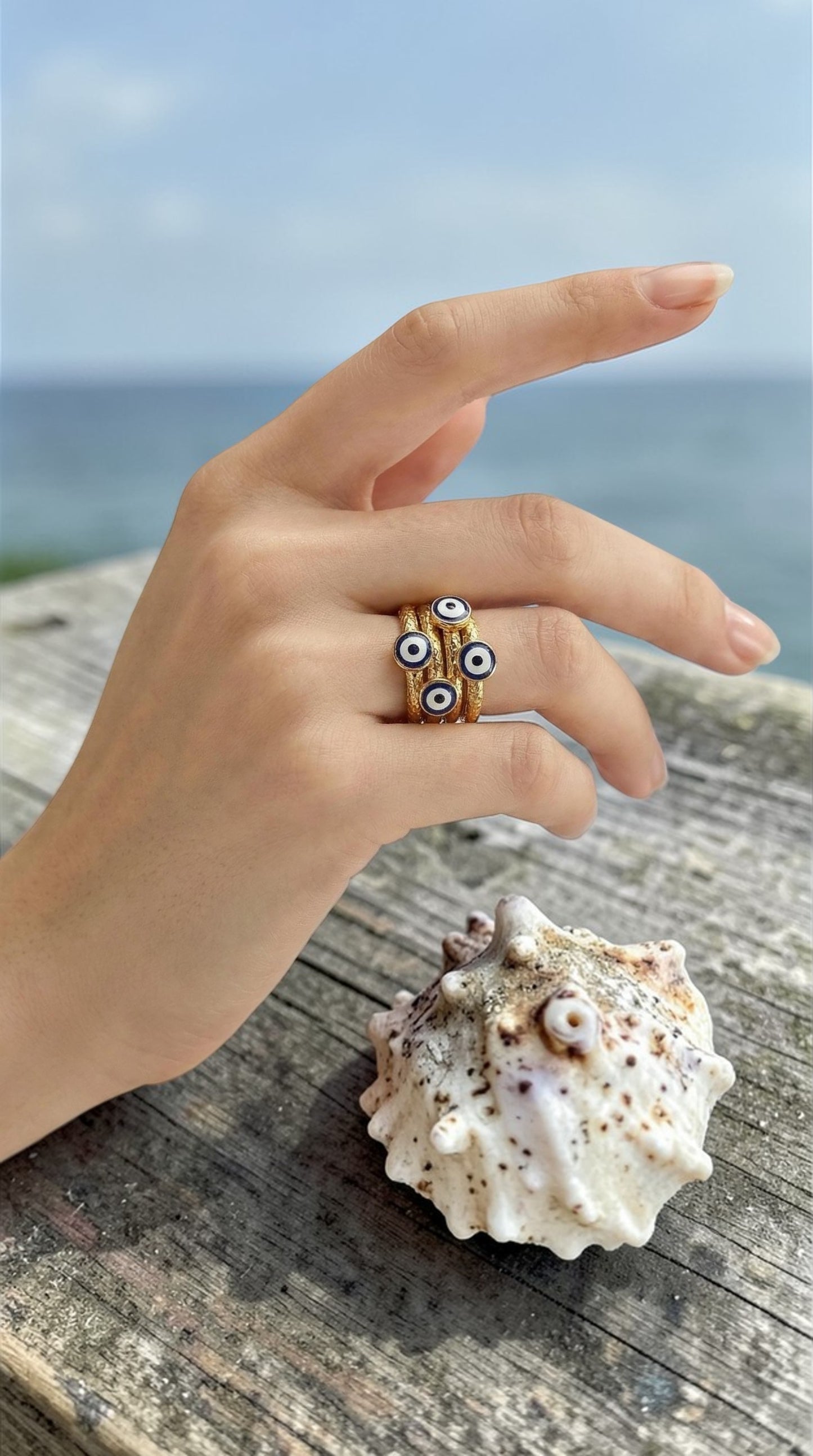 Anillo blue vibe